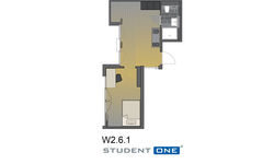 Apartment 6. UF Nr. W.2.6.1 Apartment 6. UF Nr. W.2.6.1