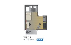 Grundriss Appartement