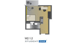 Apartment 1. UF Nr. W.2.1.2